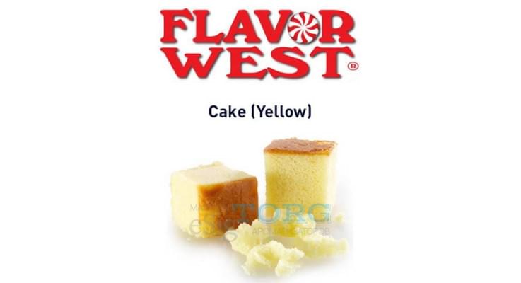 Изображение Ароматизатор Flavor West Cake (Yellow) Ароматизатор Flavor West Cake (Yellow)